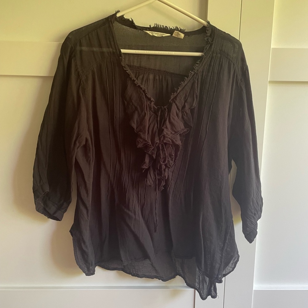 SOLD! Denim & Supply Ralph Lauren sheer blouse